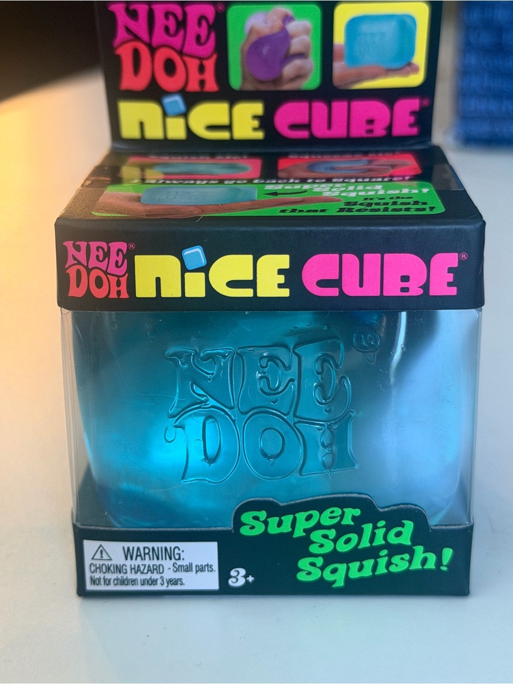 Authentic Needoh Nice Cube - Blue